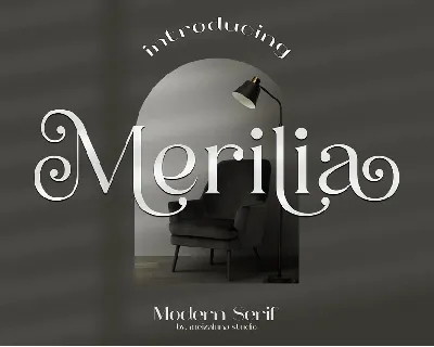 Merilia font