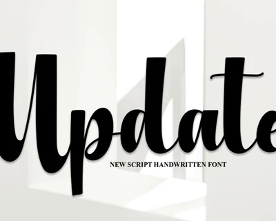 Update Script font