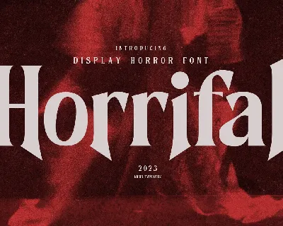 Horrifal font