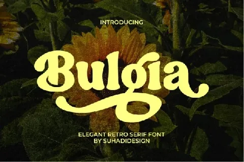 Bulgia Typeface font