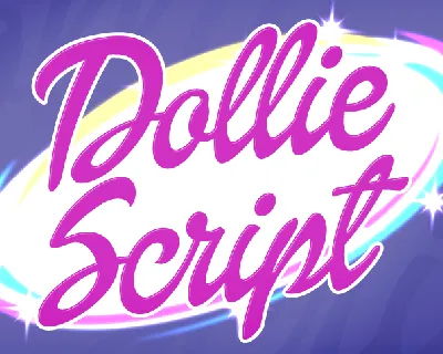 Dollie Script Personal Use font