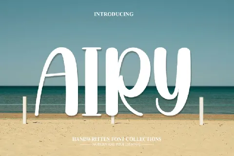 Airy Display font