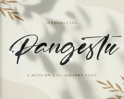 Pangestu font
