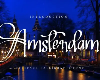 Amsterdam font