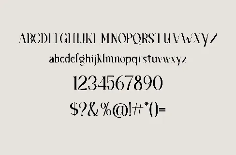 Blogger Serif font