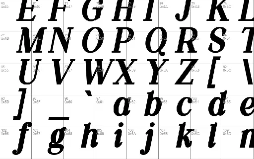 Silvex Editorial font