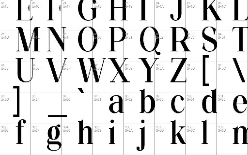 Silvex Editorial font