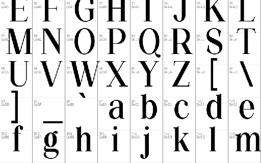 Silvex Editorial font