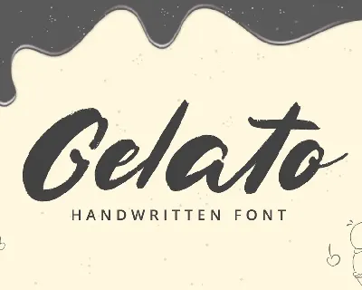 Gelato font