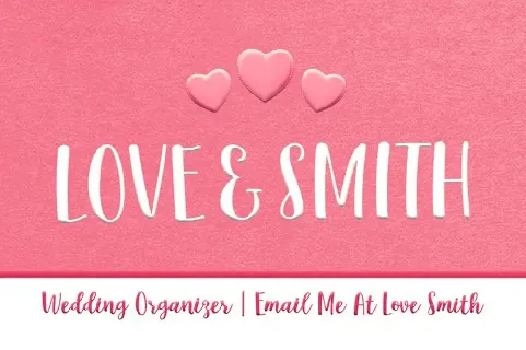 Lovesmith font