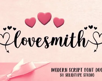 Lovesmith font
