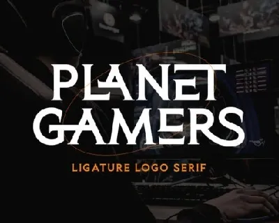 Planet Gamers font