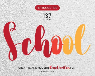 School font