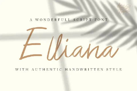 Elliana font