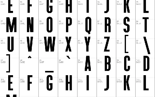 Symfoner font