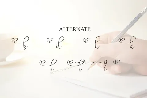 Angela Signature font