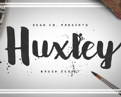 Huxley Script Free font