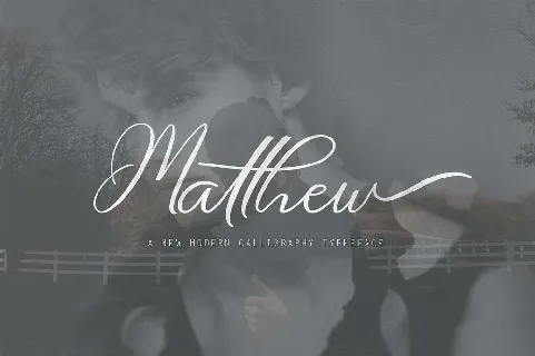 Matthew Script Free font