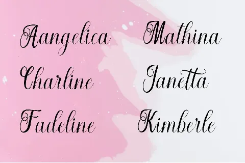 Nattalia font