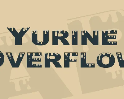 Yurine Overflow font