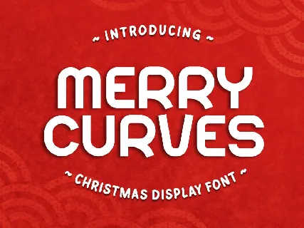 Merry Curves font