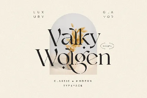 Valky Typeface font