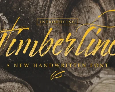 Timberline font