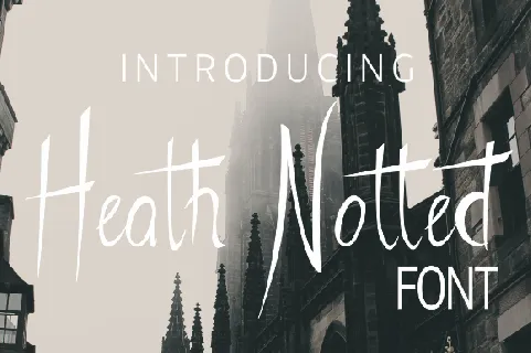 Heath Notted font