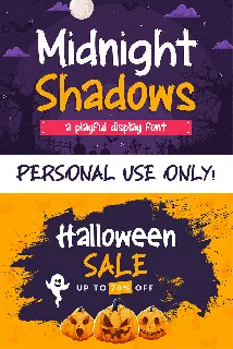 Midnight Shadows font