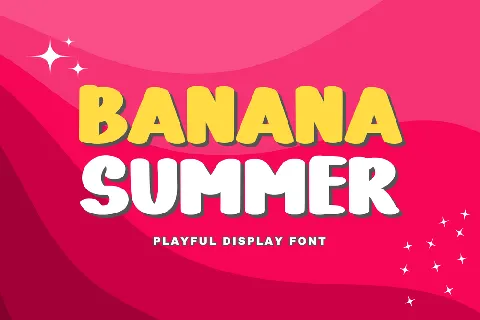 Banana Summer font