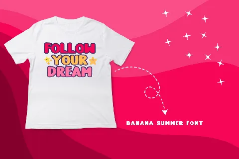 Banana Summer font