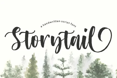 Storytail font