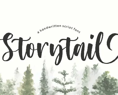 Storytail font