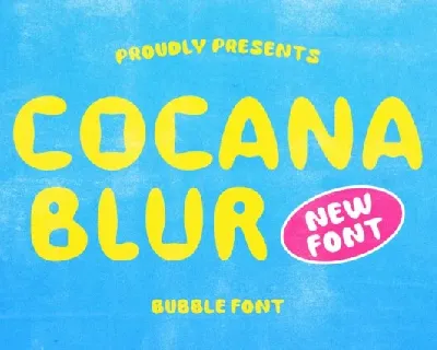 Cocana Blur font