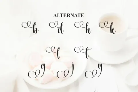 Goodday Calligraphy font