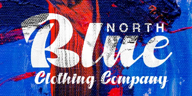 North Blue font