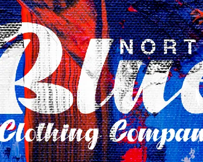 North Blue font