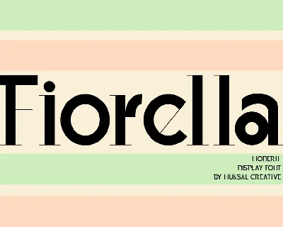 Fiorella font