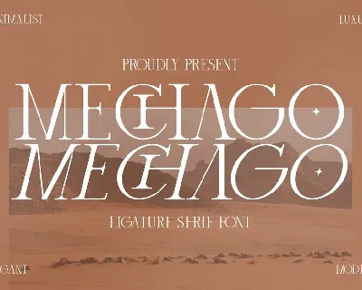 Mechago font