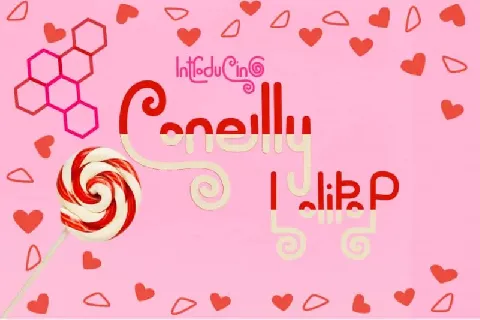 Conelly LolipoP Display font