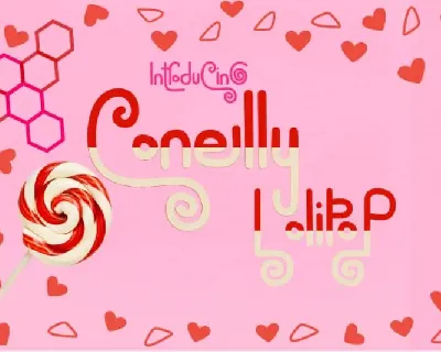 Conelly LolipoP Display font