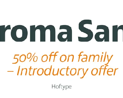 Croma Sans Family font