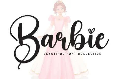 Barbie Script Typeface font