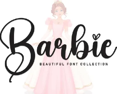 Barbie Script Typeface font