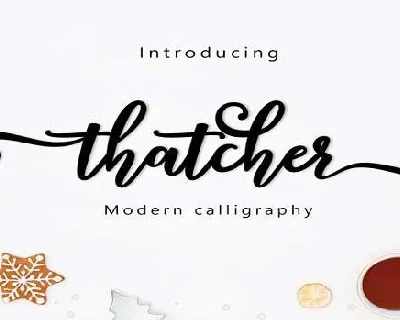 Thatcher font