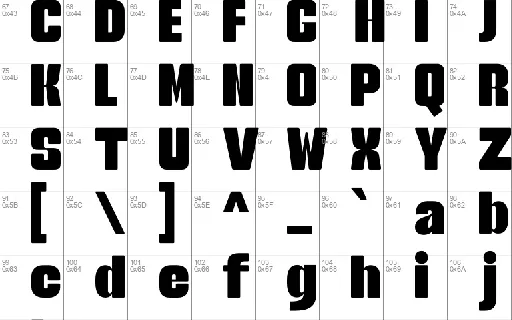 Benz Gacore font