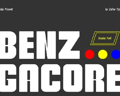 Benz Gacore font