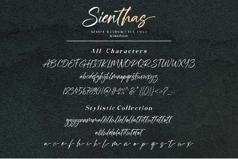 Sienthas font