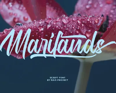 Marilands Demo font