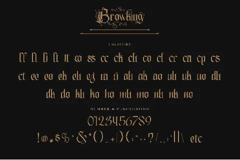 Browking - Personal use font